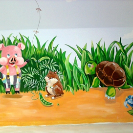 Детская по собственным эскизам.Киев. Жилой комплекс "Конык", д. Чапаевка