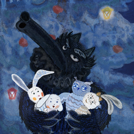 Снежные зайчики 4