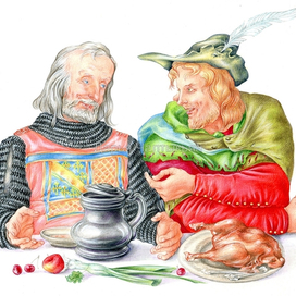 Робин Гуд, обед