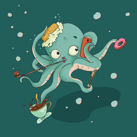  Из жизни осьминогов