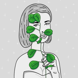 Упрощенный вариант вашего портрета.