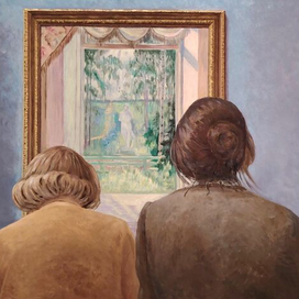 У открытого окна