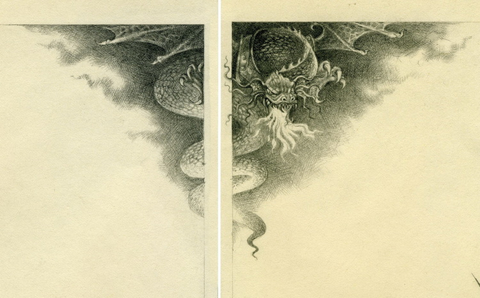 ДЖОН РОНАЛЬД РУЭЛ ТОЛКИН "ХОББИТ" ИЛЛЮСТРАЦИЯ.