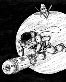 монтаж научного оборудованья