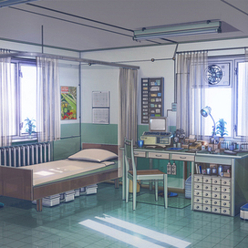 Внутри медпункта