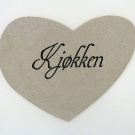 Дверная табличка на кухню. Каллиграфия