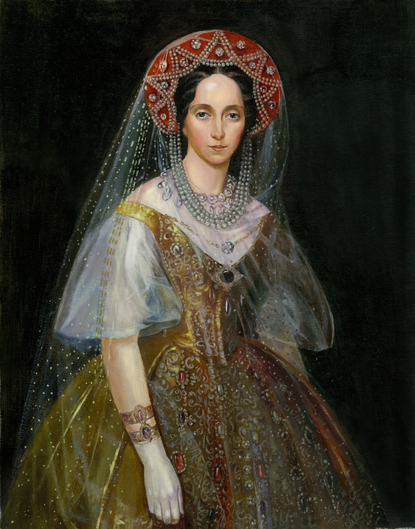 Копия портрета великой княгини Марии Александровны