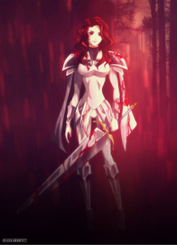 Портрет на заказ в стиле Claymore