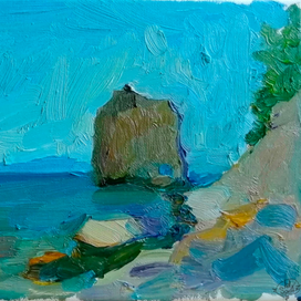 Скала Парус. Прасковеевка.