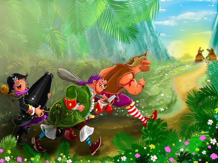 Умные сказки для детей. Галапагосские разбойники