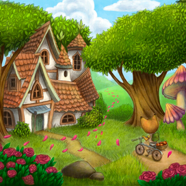 Домик в лесу