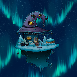 Зимний ведьмин дом