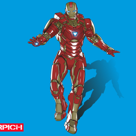 Iron man by Karpich