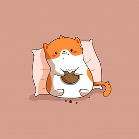 Векторная иллюстрация котика ;)