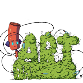 Не покладая рук.