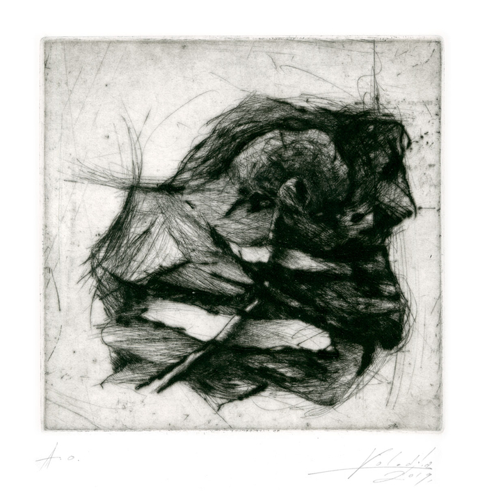 Беглец... офортный