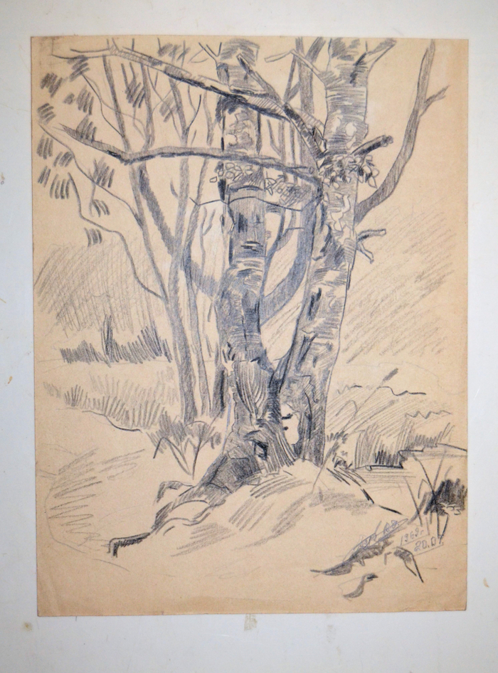 Набросок из альбома.