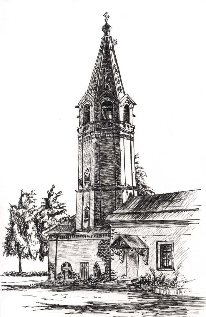 Колокольня в Великом Новгороде