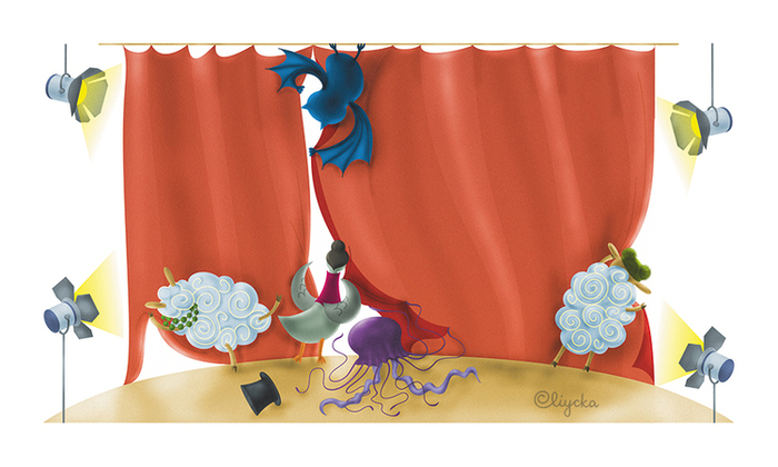 "Удивительная история," иллюстрация