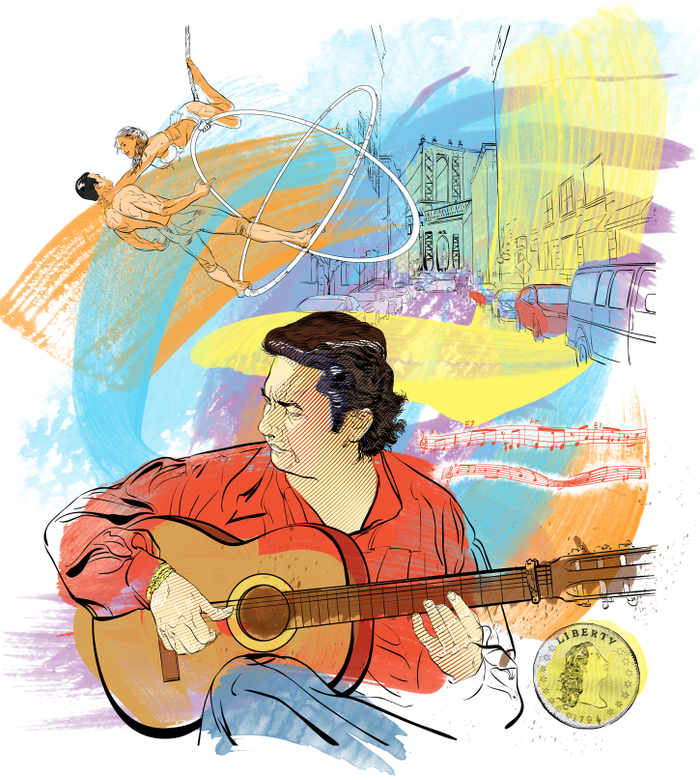 Журнальная иллюстрация.