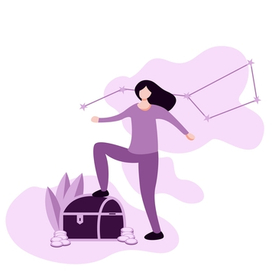 Девушка нашла клад