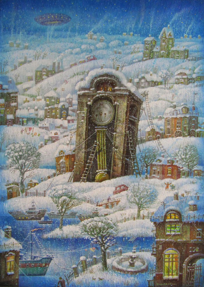 Зимой в заливе