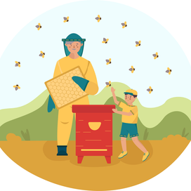 Лето на пасеке