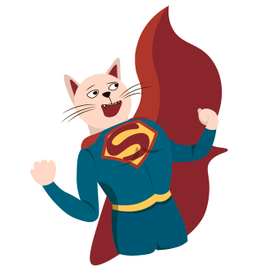 Коты-супергерои.