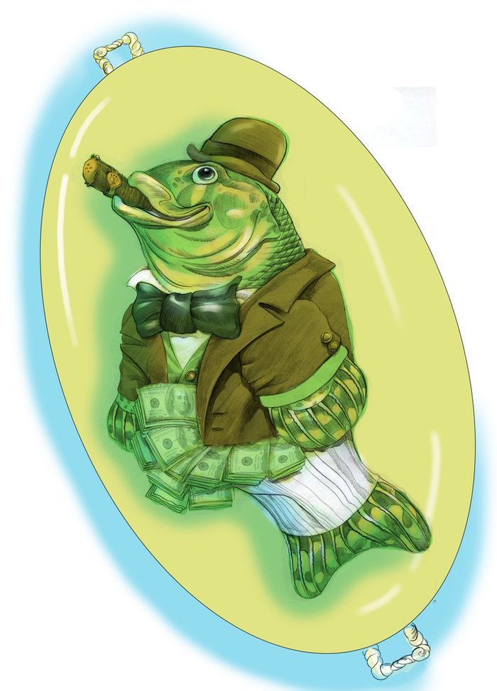 Рыба фаршированная зеленью