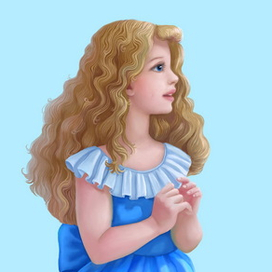 Девочка и цапля