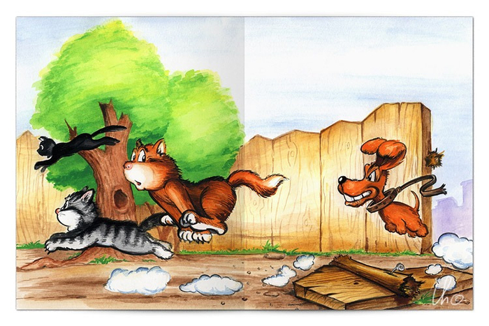 Разворот к книжке стихов А. Барто.