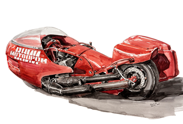 Мотоцикл шоссейно-кольцевой ВНИИ-7.202 