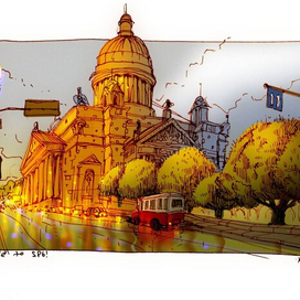 Дождливый вечер