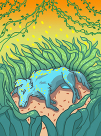 Умирающий пес