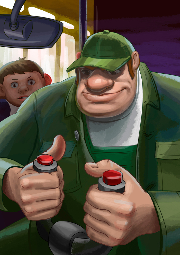 водитель кваквабуса