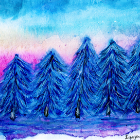Зимний лес-2
