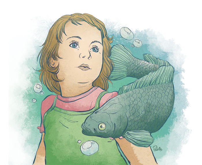 Девочка и Карп