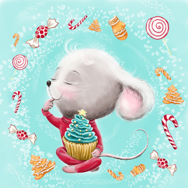 Малыш и сладости