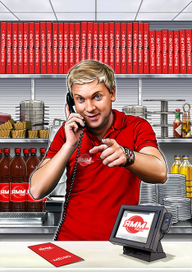 Реклама Пиццы.