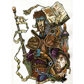 тонкий Хот и толстый Санчо