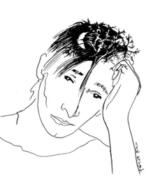 ...сквозь дыры в крыше видна луна