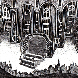 Серия офортов "Эмиграция"