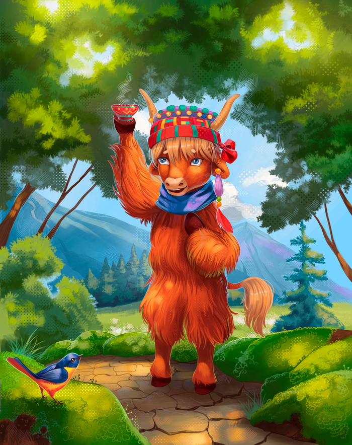 К сказке "Маленькие яки и урок милосердия"