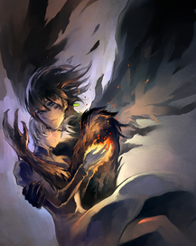 "Your burning heart"