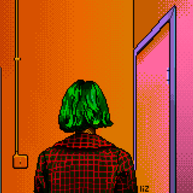 клетчатое пальто