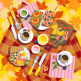 Осенний пикник