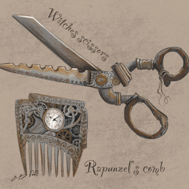 Предметы в стиле стимпанк