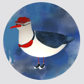 Модная чайка