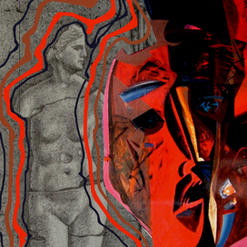 Графичная антика и красная живопись