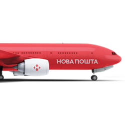 Самолёт Новая Пошта 1